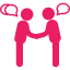 Standing_persons_salutation_talking_one_to_each_other_64